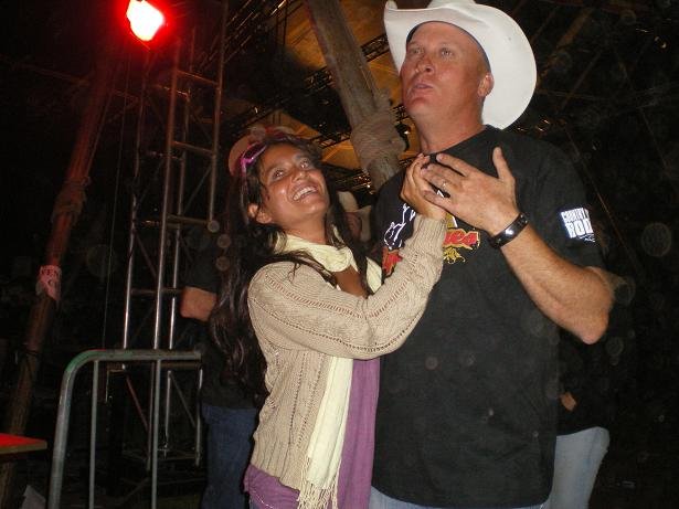 Kevin Fowler y Candela